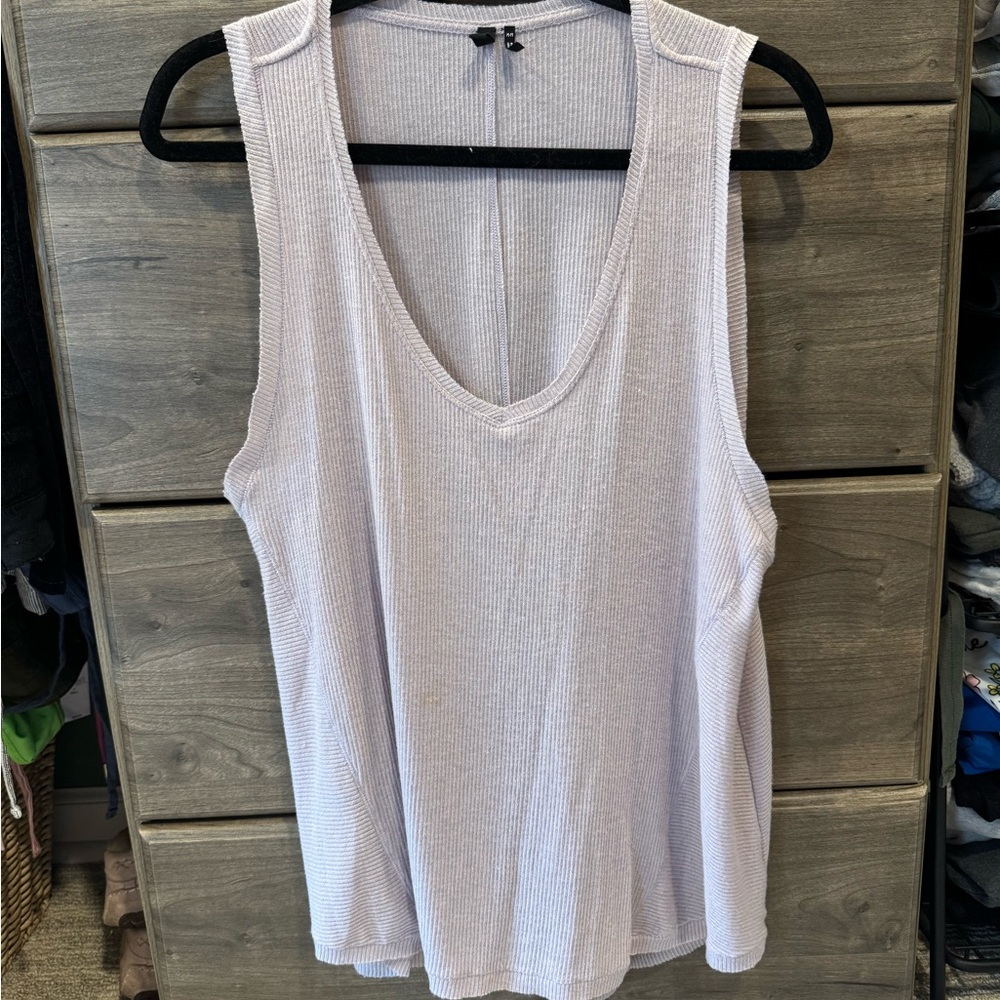 Urban Outfitters Sleeveless Lavender Ribbed Women's Top